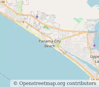 City Panama City Beach minimap