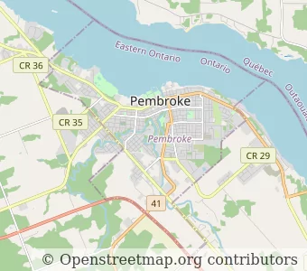 City Pembroke minimap