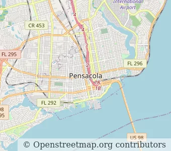 City Pensacola minimap
