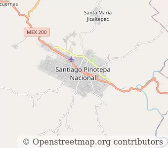 City Santiago Pinotepa Nacional minimap
