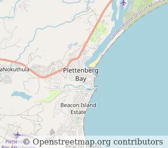 City Plettenberg Bay minimap