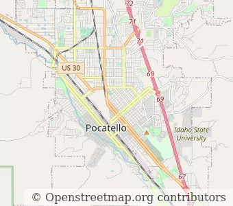 City Pocatello minimap