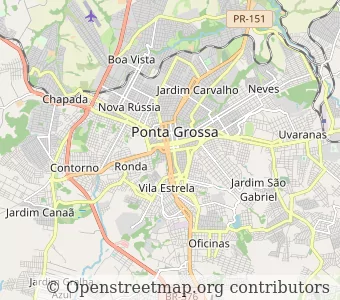 City Ponta Grossa minimap