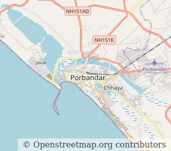 City Porbandar minimap