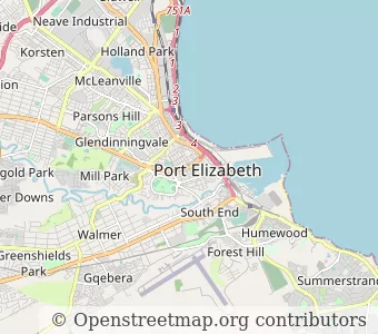 City Port Elizabeth minimap
