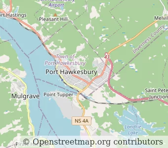 City Port Hawkesbury minimap