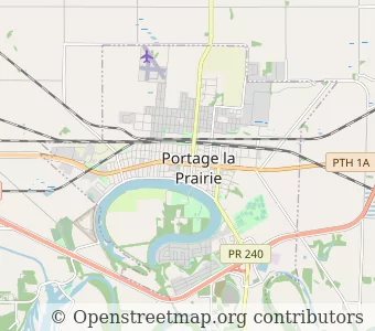 City Portage la Prairie minimap