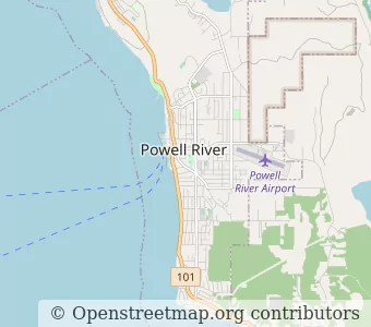 City Powell River minimap