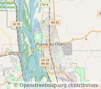 City Prairie du Chien minimap
