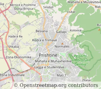City Prishtina minimap