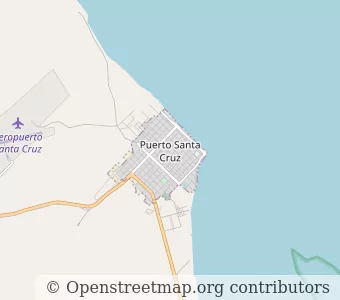 City Puerto Santa Cruz minimap