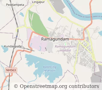 Город Рамагундам миникарта