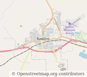 City Rawlins minimap