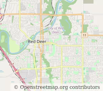 City Red Deer minimap