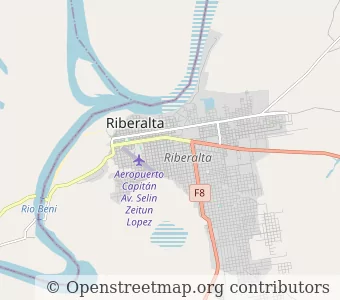 City Riberalta minimap
