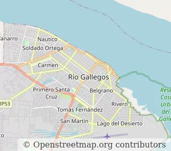 City Rio Gallegos minimap