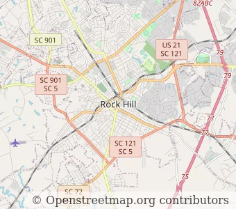 City Rock Hill minimap