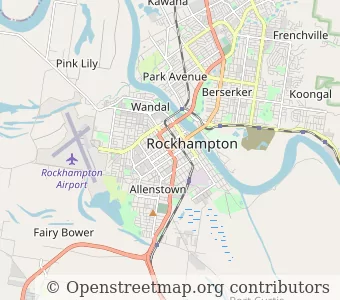City Rockhampton minimap