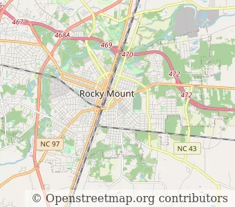 City Rocky Mount minimap