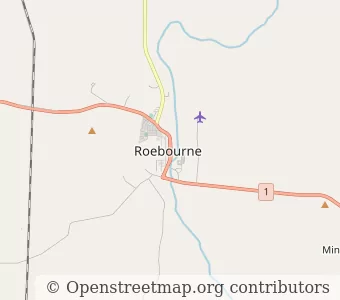 City Roebourne minimap