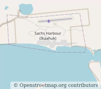 City Sachs Harbour minimap