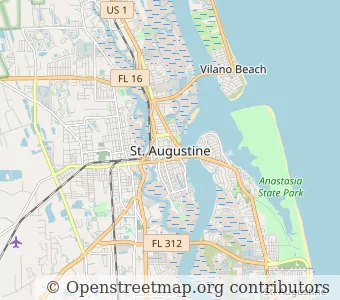 City Saint Augustine minimap