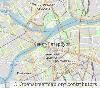 City St Petersburg minimap
