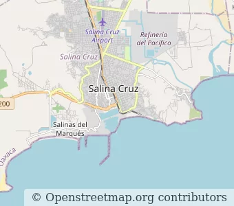 City Salina Cruz minimap