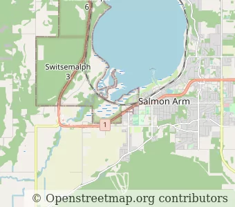 City Salmon Arm minimap