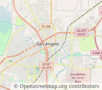 City San Angelo minimap