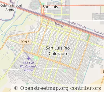 City San Luis Rio Colorado minimap