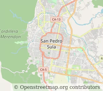 City San Pedro Sula minimap