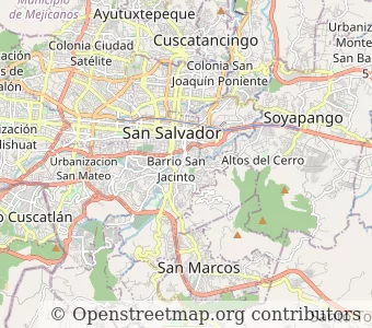 City San Salvador minimap