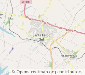 City Santa Fe do Sul minimap