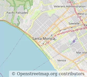 City Santa Monica minimap
