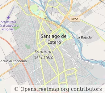 City Santiago del Estero minimap