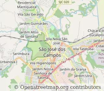 City Sao Jose dos Campos minimap