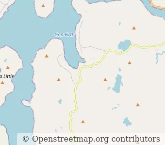 City Shetland Islands minimap