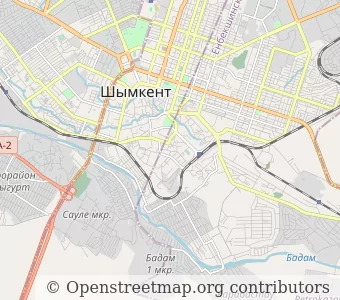 City Shymkent minimap