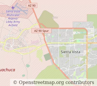 City Sierra Vista minimap
