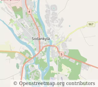 Город Соданкюля миникарта
