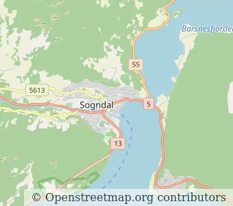 City Sogndal minimap