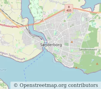 City Sonderborg minimap