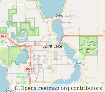 City Spirit Lake minimap