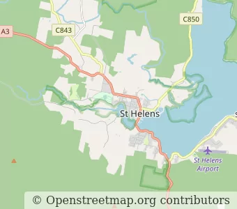 City St Helens minimap