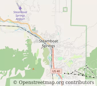 City Steamboat Springs minimap