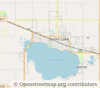 City Storm Lake minimap