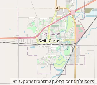 City Swift Current minimap
