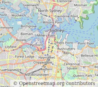 City Sydney minimap