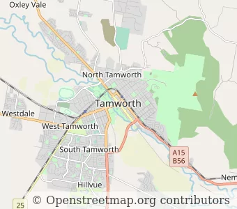 City Tamworth minimap